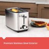 2 Slice Stainless Steel Toaster