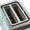 Sweet Rose 2-Slice Toaster, Blue, New